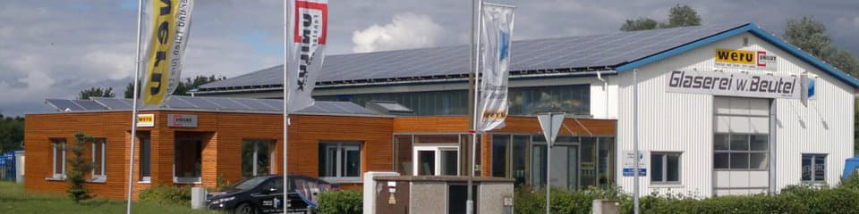 Glaserei W.Beutel Firmengebäude in Wismar