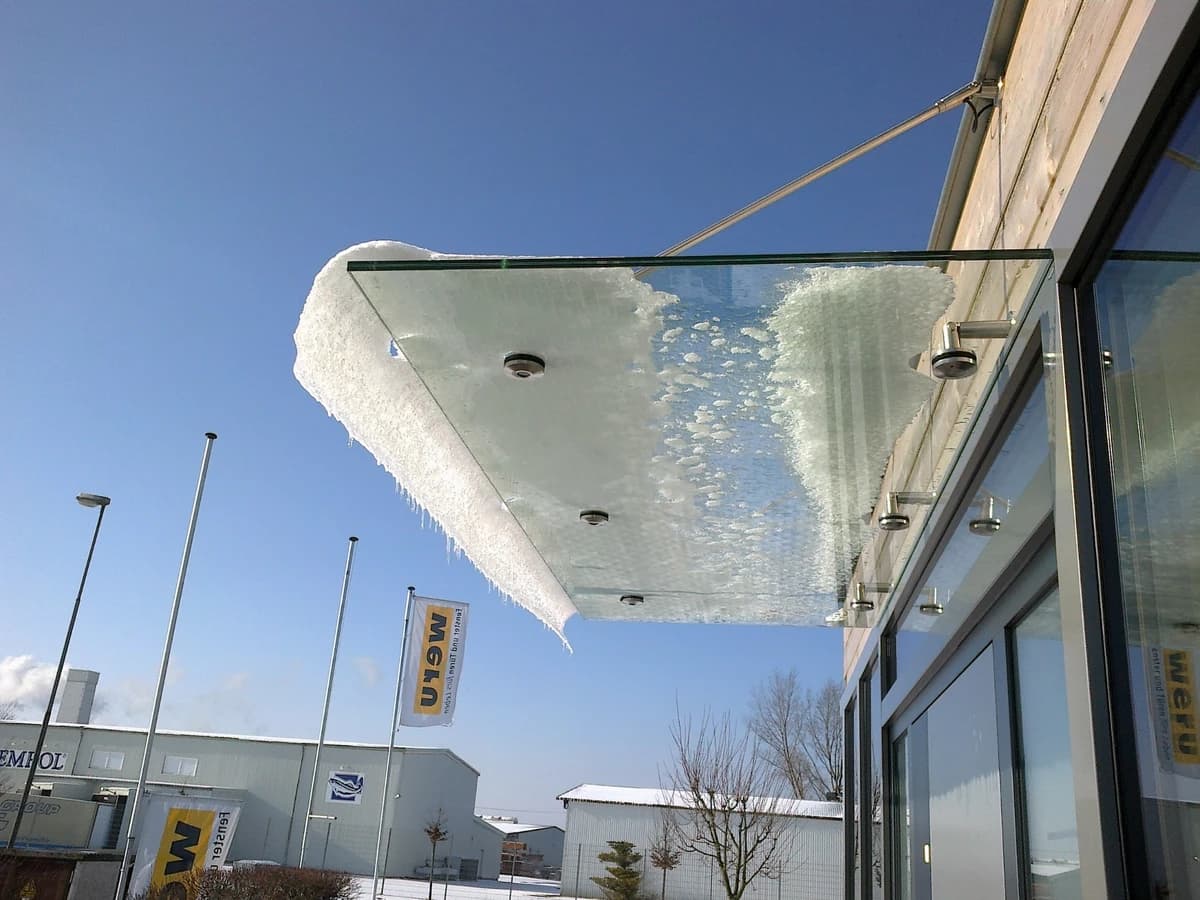 Professionelle Vordächer aus Glas - Glaserei W.Beutel