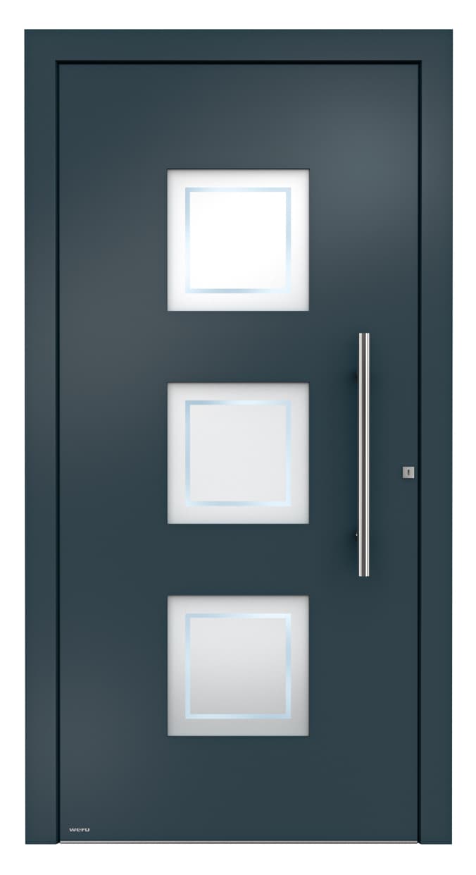 WERU ATRIS Aluminium-Haustür Modern Modell H11028