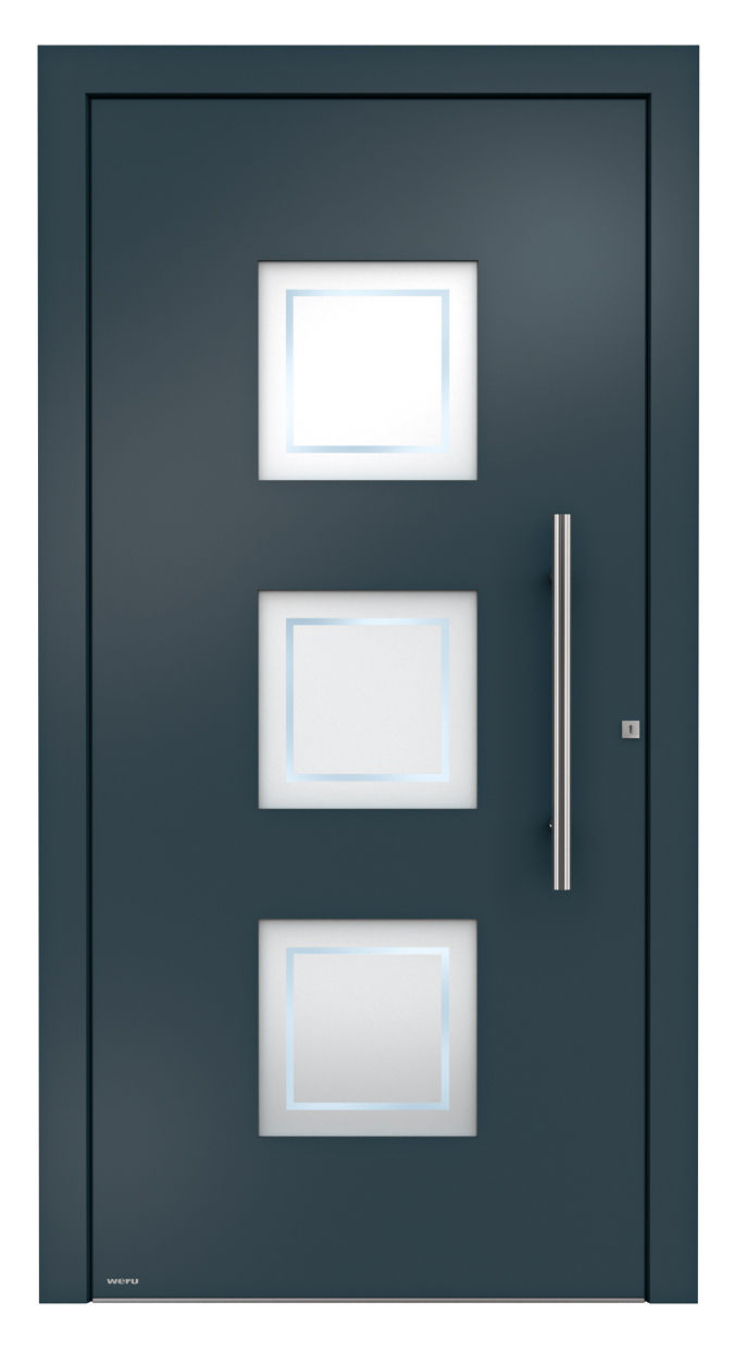 WERU ATRIS Aluminium-Haustür Modern Modell H11028