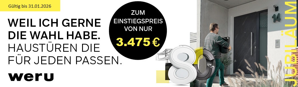 Haustüren Aktion - Weil ich gerne die Wahl habe